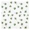 Tiny Shamrock Pattern 10" x 10" Cotton Twill Napkin
